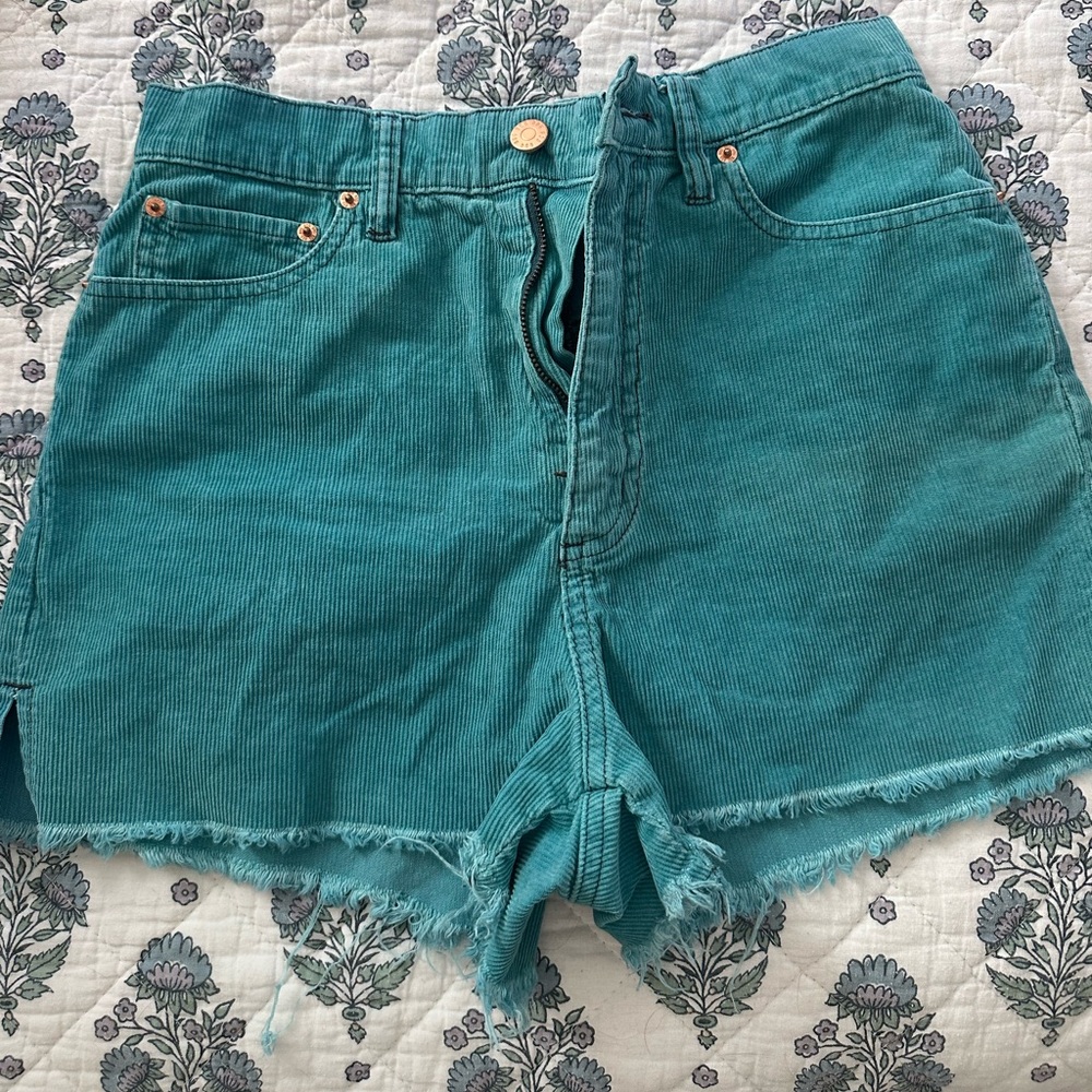 BDG dark turquoise shorts